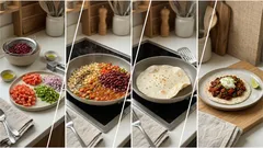 Vegetarische Burritos mit Kidneybohnen – saftig, würzig und schnell gemacht